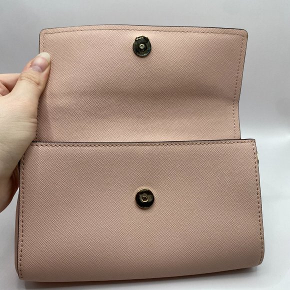 Kate Spade Pink Purse Clutch or Crossbody - Picture 4 of 14